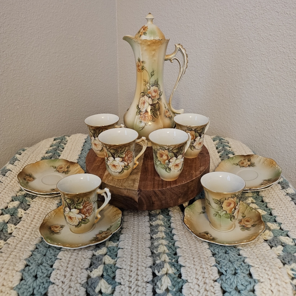 Vintage RS Floral Tea Set.